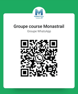 QR Code groupe WhatsApp de course